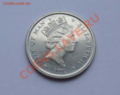 ОСТРОВ МЭН - 10 пенсов 1992 - до 24.09 - 889