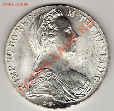 Ag Талер Марии Терезии 1780Х до 24.09 в 22ч (3196) - img146