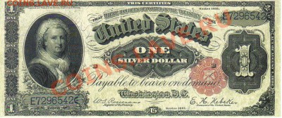 США 1 доллар 1891г копия пресс до 20.09 21.00мск - США 1 доллар 1891 копия-1