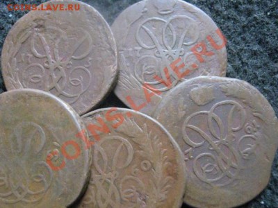 ! Все копейки Елизаветы! 5 шт. 1757-1761.    До 22.09.2012г. - чт 007.JPG