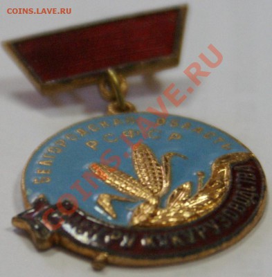Знак Мастеру кукурузоводства, 1958 год. Оценка. - DSC02142_cr