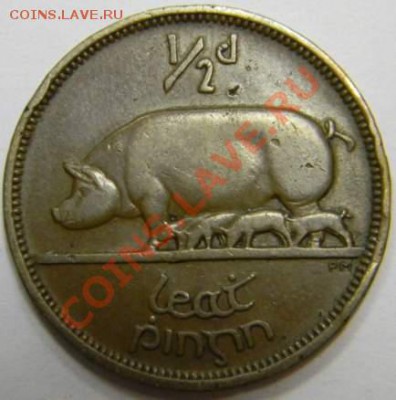 2 пенни Ирландия 1940г. - DSCN2538_thumb