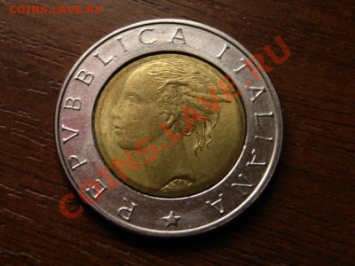 Италия 500 лир 1994 Пациоли биметал  до 22.09.12 в 13.00 М - IMG_3579