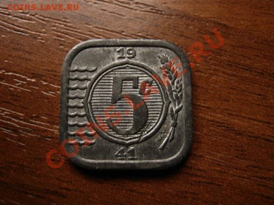 Нидерланды 5 центов 1941 цинк  до 22.09.12 в 13.00 М - IMG_3568