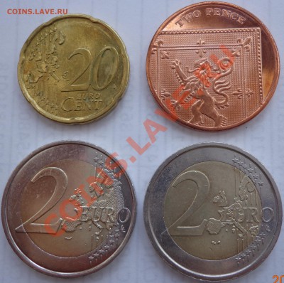 Прошу оценить (два 2 евровика, 20 ец, 2 пенса) - Изменение размера DSC00321.JPG