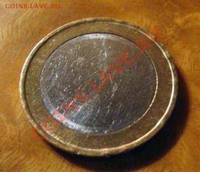 10 рублей биметалл полный непрочекан - 186690706