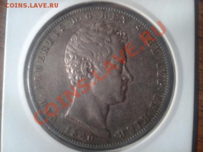 5 лир Сардиния 1840 - сардиния а