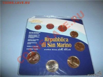 комплект монет Са-Марино,  в Питере - 184303899