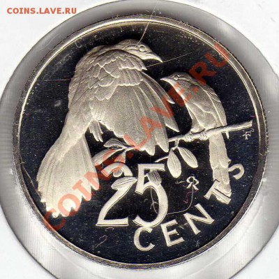 БРИТ.ВИРГ.О-ВА 25 ЦЕНТОВ 1974 КУКУШКИ ДО 27.09.12-22Ч (3154) - img323