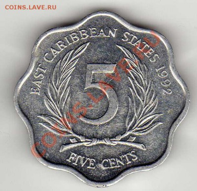 ВОСТ.-КАРИБ.ГОС-ВА 5 ЦЕНТОВ 1992 ДО 27.09.12 В 22МСК (3004) - img331