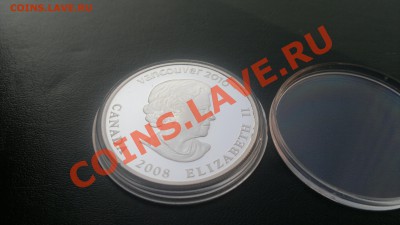 Канада 25$ 2008 Vancouver 2010 JM - Лыжник (Ag) Пруф - %212012-08-12-249