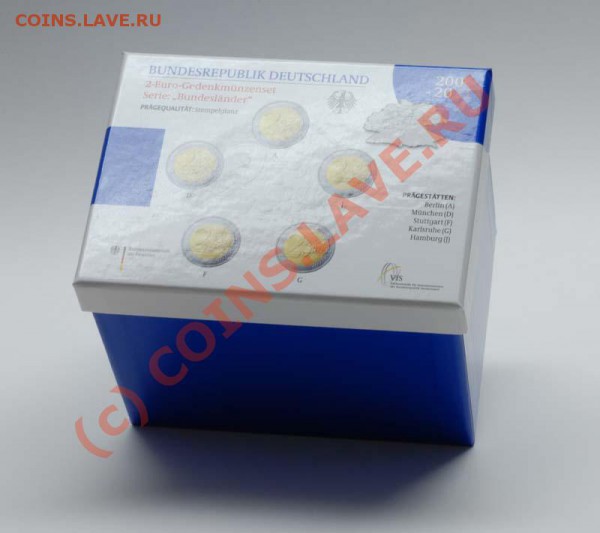Кто серьёзно собирает(коллекционирует) монеты евро? - 2-euro-sammelbox-stgl