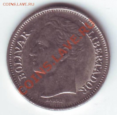 Венесуэла.50 centimos 1988г. до 28.09.12 в 22.00мск - Венесуэла 50 сентимос. 1988. 1.JPG