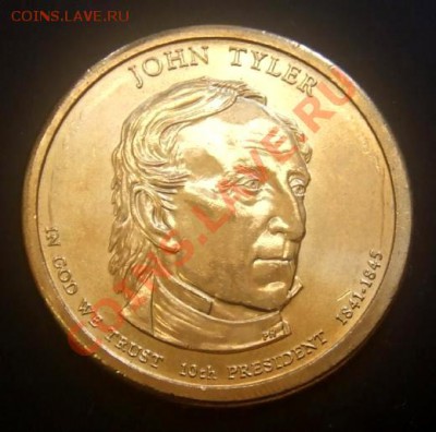 США 1 доллар (2009) Дж. Тайлер до 25.09. (22.00) - США 1 доллар (2009) Дж.Тайлер А