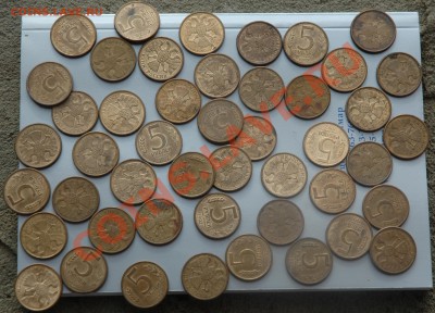 5 руб 1992г около 40 шт. до 26.09 22.00 - 5р