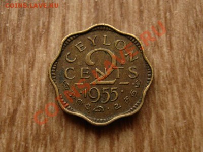 Цейлон Брит. 2 цента 1955 волнистая  до 25.09.12 в 21.00 М - IMG_3842