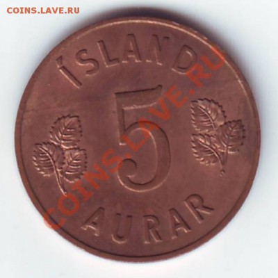 Исландия.5 aurar.1961.до 30.09.12в22.00мск - 5 аурар 1961 2.JPG