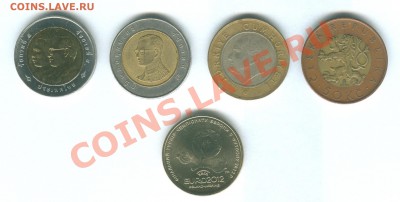 Иностранный БИМЕТАЛЛ + 1 гривна Евро 2012 до 30.09 - 101