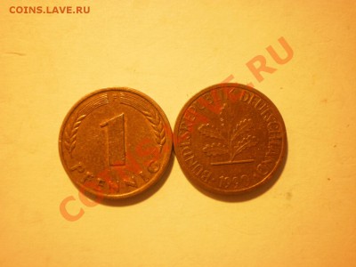 ФРГ 1 пфенинг 1950 F и 1990 J до 28.09. в 22:00 - P8081075.JPG