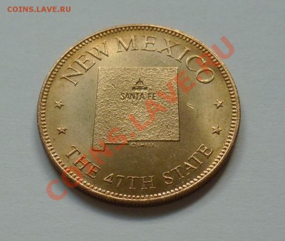 Жетон штата Нью-Мексико, США 1999 (?) - до 2.10 - 128