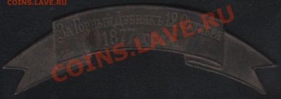 Знак отличия "За Горный Дубняк 12 Октября 1877 года" - zn3