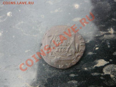 монета сибирская денга 1770г. КМ - P1040627.JPG