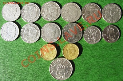 Шведские монеты 10 крон,5 крон,1 крона,50 оре. - IMG_2520.JPG