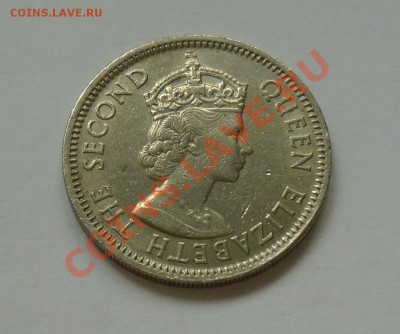 БРИТАНСКИЕ ВОСТОЧНЫЕ КАРИБЫ - 25 центов 1965 - до 3.10 - 270