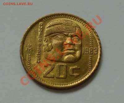 МЕКСИКА - 20 центово 1983 - до 3.10 - 277