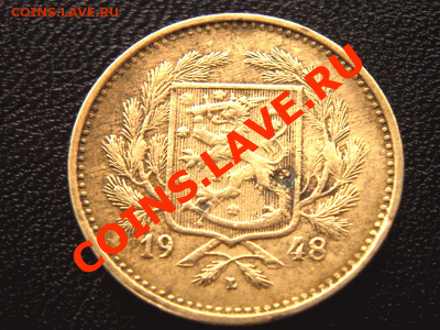 Финляндия, 5 марок 1948. Окончание 28 сентября в 22.20мск - 2729