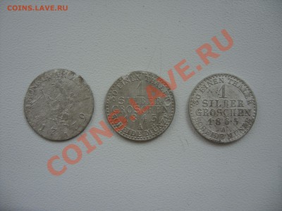 3 гроша+2 монеты по грошу.1779-1865.До 03.10.2012 23:59 МСК - Аук сильвер гроши - 1