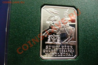 ПОЛЬША СЕРЕБРО 10 zl "ПОЛЬСКАЯ КАВАЛЕРИЯ" 4 монеты - 3РЧ