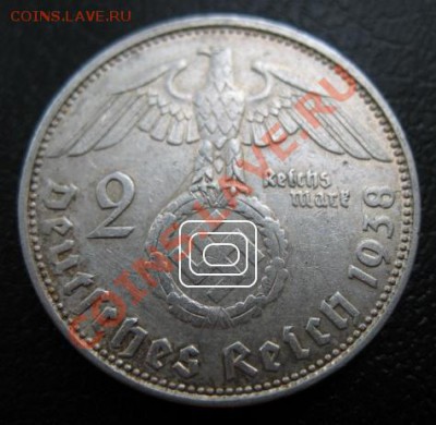 1938 г, Третий рейх, 2 RM, до 02.10 в 21-00 мск - Изображение 014