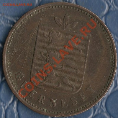 Великобритания. Округ Гернси 4дубля1830г.До 03.10.12г. - Изображение 743