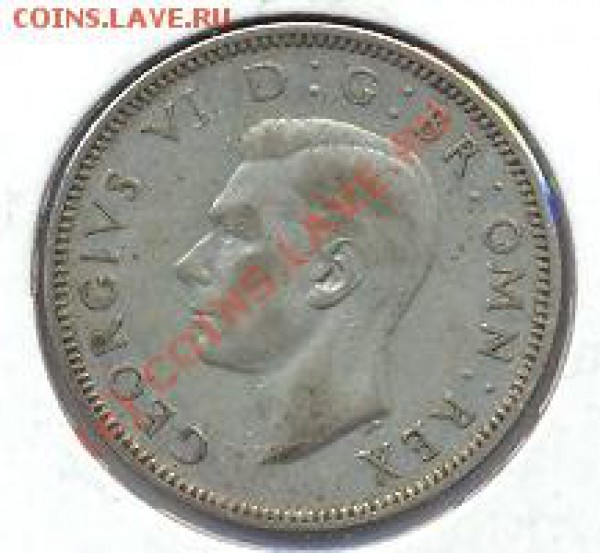 Великобритания 1 шиллинг  1940г.     До 22.09.09. 20-00 МСК. - ш 40 1