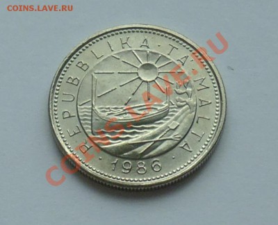 МАЛЬТА - 10 центов 1986 АНЦ- до 5.10 - 379