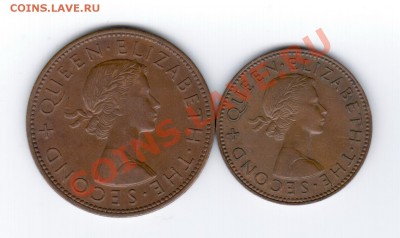 2 пенни 1956-1957 до 05.10.12 г. 21:00 - Новая Зеландия 2