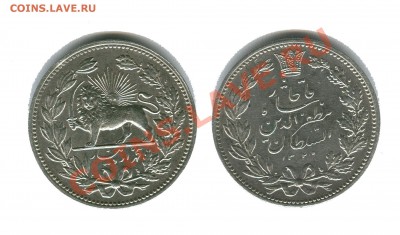 Иран 5000 динаров 1902 год - Иран