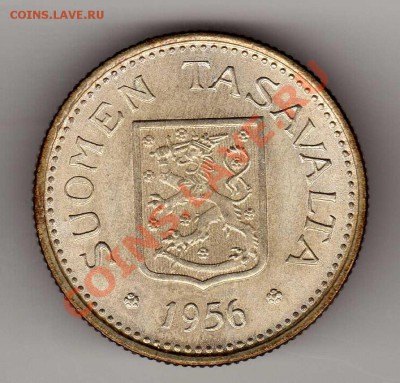 Ag ФИНЛЯНДИЯ 100 МАРОК 1956 ДО 04.10.12 В 22.00МСК (3142) - img620