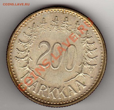 Ag ФИНЛЯНДИЯ 200 МАРОК 1956 ДО 04.10.12 В 22.00МСК (3143) - img656