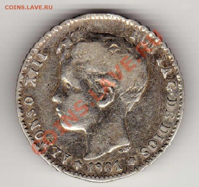Ag ИСПАНИЯ ПЕСЕТА 1901 ДО 04.10.12 В 22.00МСК (3050) - img624