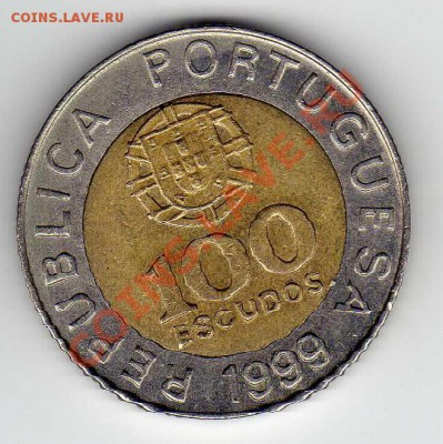ПОРТУГАЛИЯ 100 ЭСКУДО 1999 ДО 04.10.12 В 22.00МСК (3098) - img679