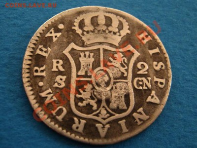 Испанские 2 реала 1803 с надчеканом. Чей он ? - IMG_4212