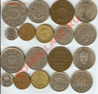 9 моне Швеции - до 14.00 мск 07.10.12. - Швеция