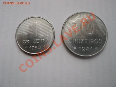 Бразилия.2 монеты,до 5.10.2012г.15:00Мск. - браз.1