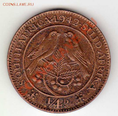 Ю.Африка фартинг 1942 Птички до 08.10.12 в 22.00мск (3190) - img750