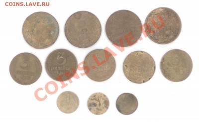 1, 3, 5 копеек СССР - 12 штук до 06.10 22.00 - kop1