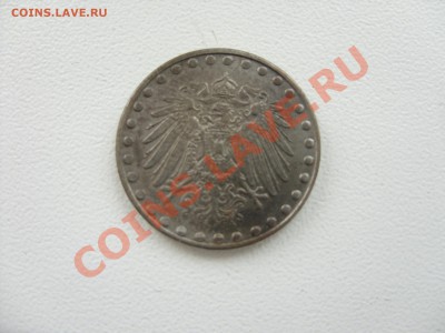 Иностранные монеты 1850-1940 годов (пополн. тема) - 10 пф 1921 железо - 2