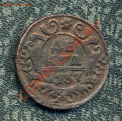полушка 1731, деньга 1737 гг. до 07.10.12. 22-00 мск - 19