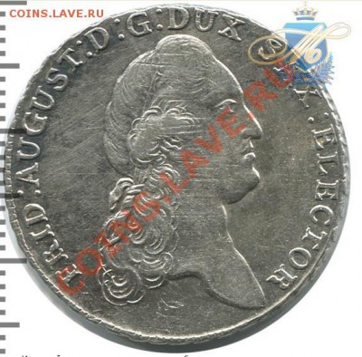Талер Саксония 1786г. - 1.JPG